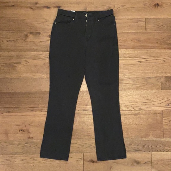 NWT Good American Good Boy In Black 208 Jeans - Picture 4 of 7